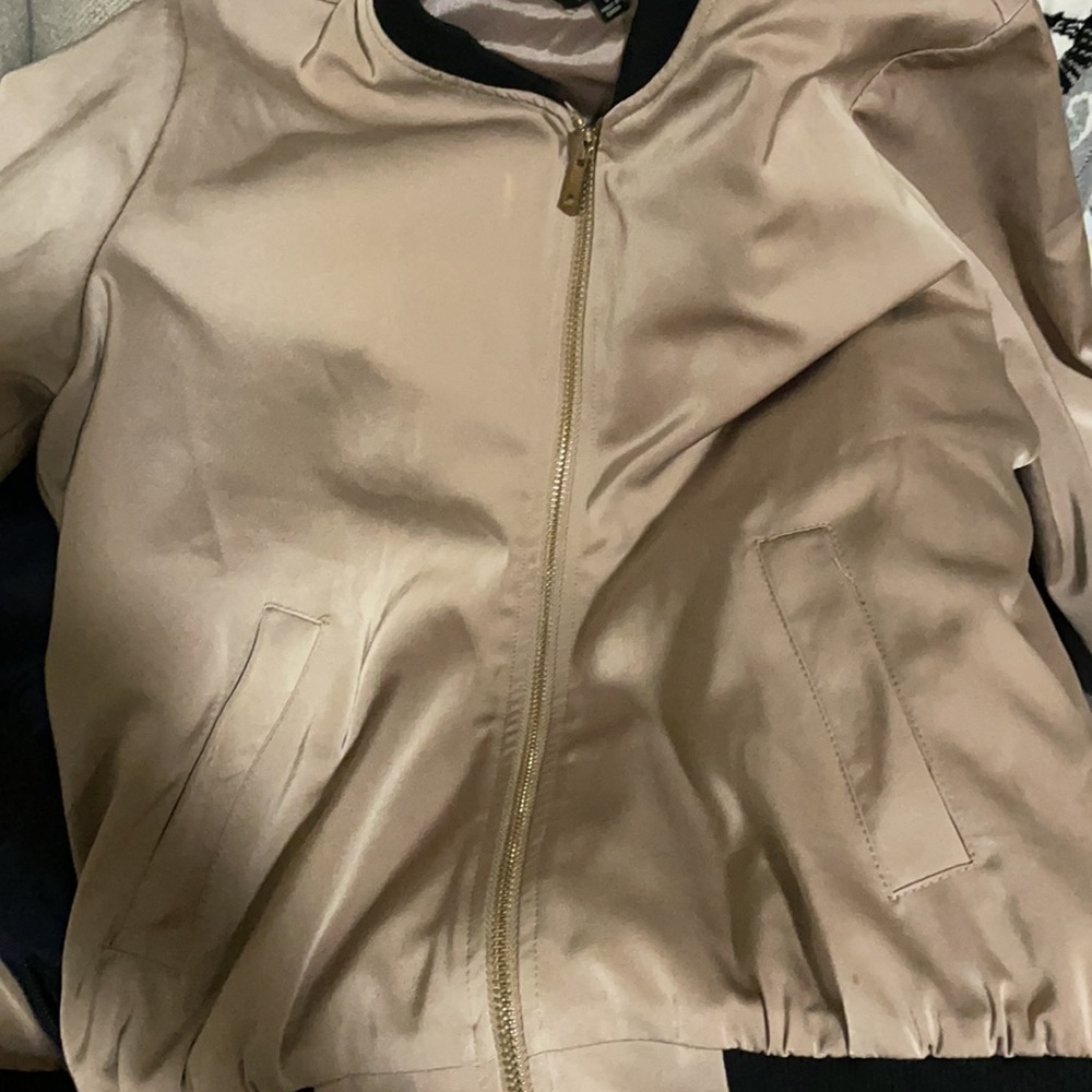 Privy jacket size small with intricate back - Picture 3 of 4